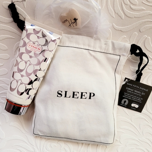 Saks Fifth Ave Sleep Set Coach Lotion Bundle - Picture 4 of 10